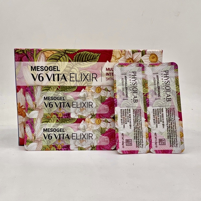 Dưỡng môi Mesogel V6 Vita Elixir