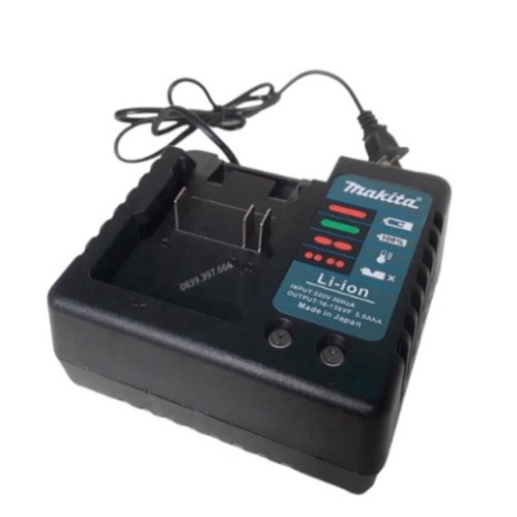 Sạc pin máy siết bulong máy khoan pin 10 cell Makita, Dewalt, Hitachi Sạc bàn