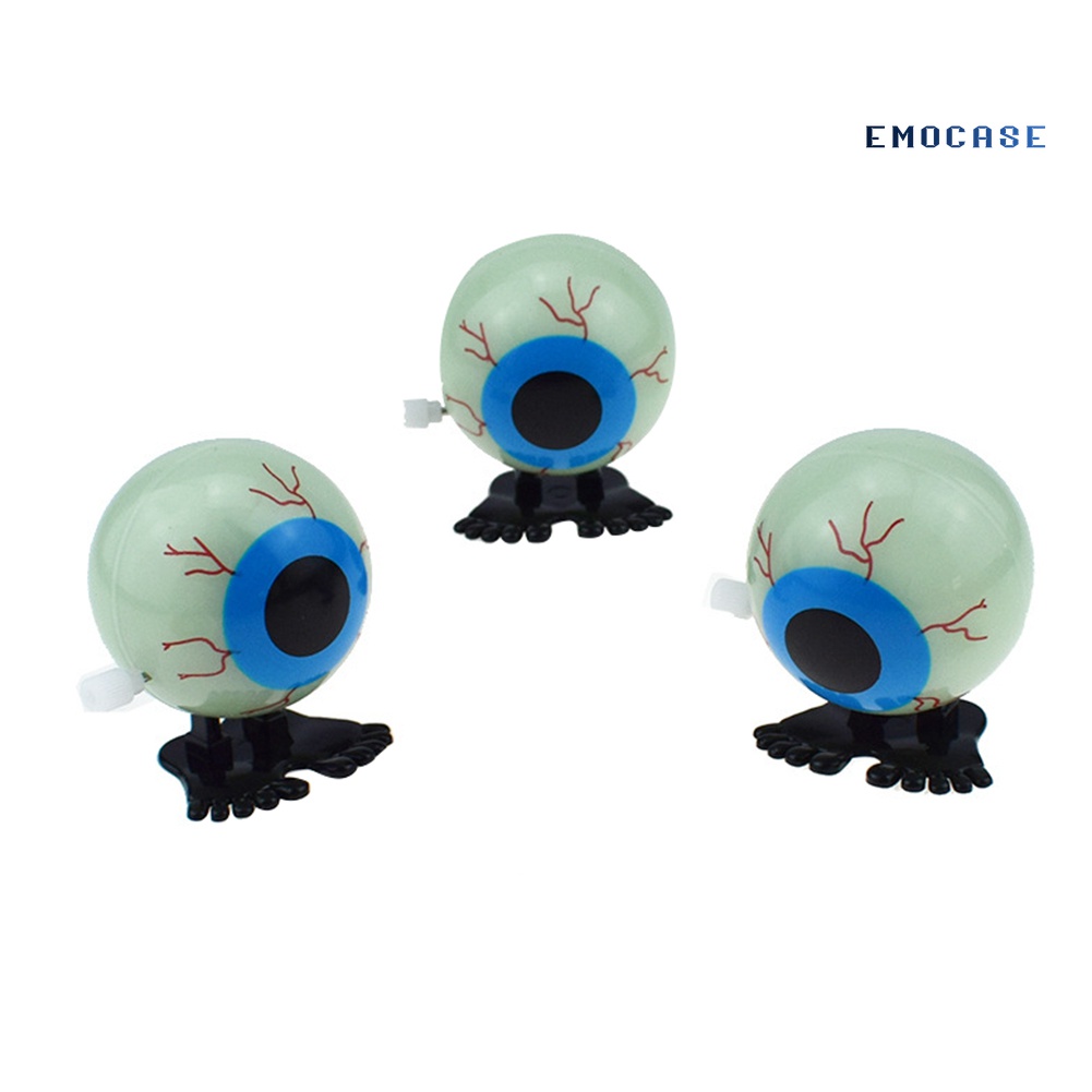 Đồ Chơi Lên Dây Cót Hình Đầu Lâu Kinh Dị Trang Trí Halloween