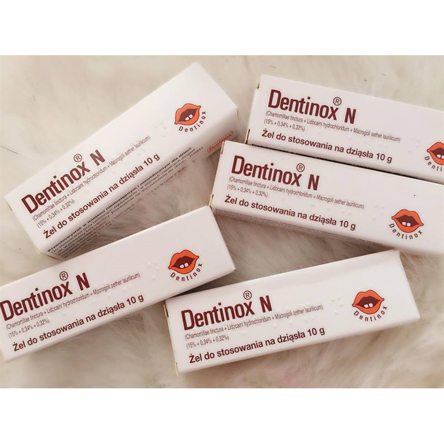 Gel Bôi Giảm Đau Khi Bé Mọc Răng Dentinox 15g