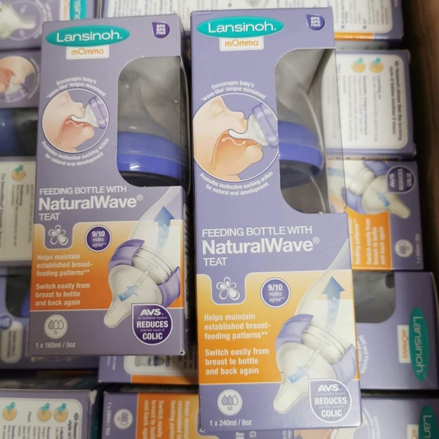 Bình Lansinoh nguyên set (Giá cho 1 bình)