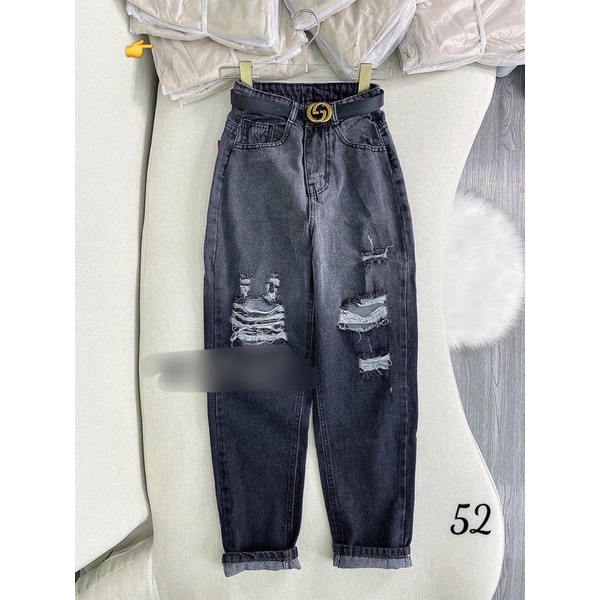 Quần jeans baggy 9 tấc mã 52 - TA alohashop91