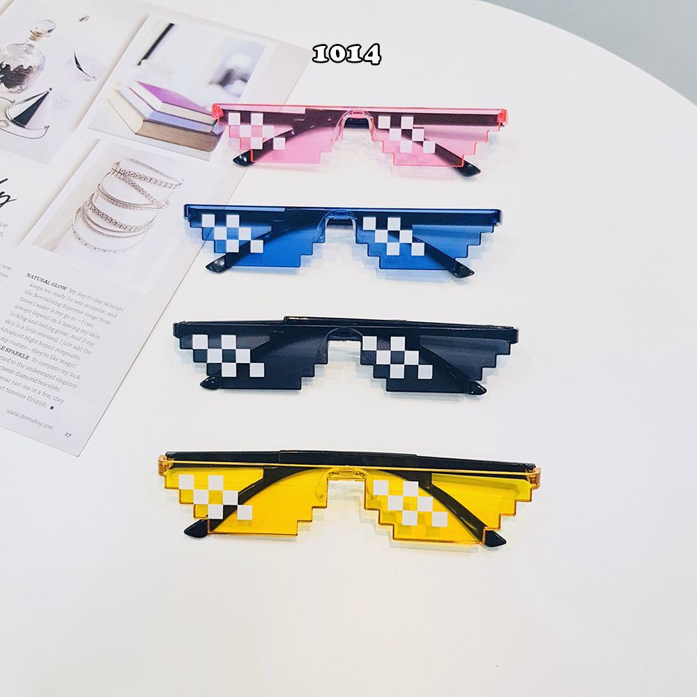 [Mã FAGOGO giảm 12% đơn 99K] Mắt kính Thug Life hot trend❤️FREESHIP❤️kính mát nam nữ nhựa dẻo thời trang Ah1014 | BigBuy360 - bigbuy360.vn