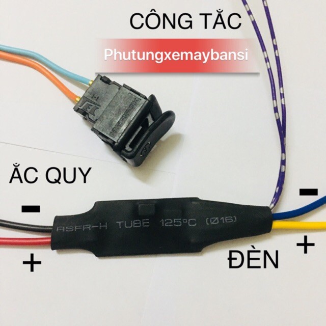 Mạch passing 3S tự động cho đèn trợ sáng , tặng công tắc , BH 12 THÁNG