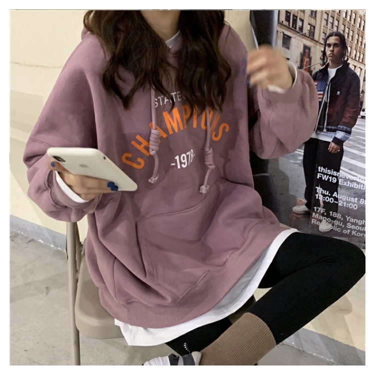 Áo Hoodie DàI Tay In Chữ JL-WY-06