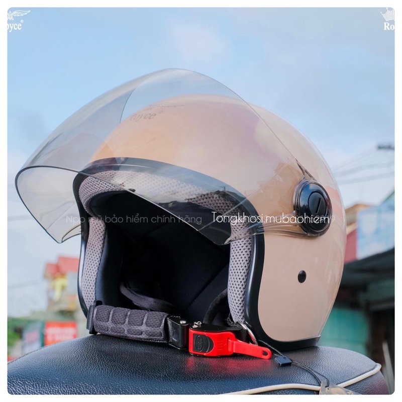 Mũ bảo hiểm 3/4 đầu, nón bảo hiểm chùm đầu Royce MT124K - Hàng chính hãng, đủ màu