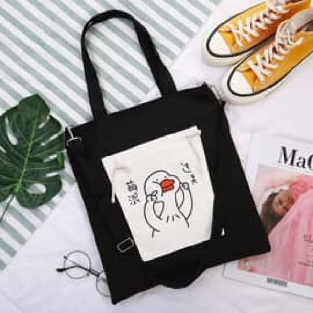 Túi đeo con vịt pappy