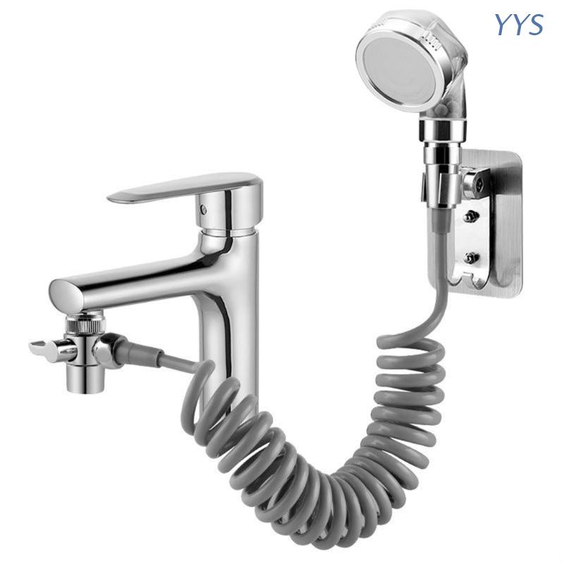 Vòi Xịt Nước Cầm Tay 2m Thiết Kế Lò Xo Thay Thế Tiện Dụng Cho Bồn Cầu