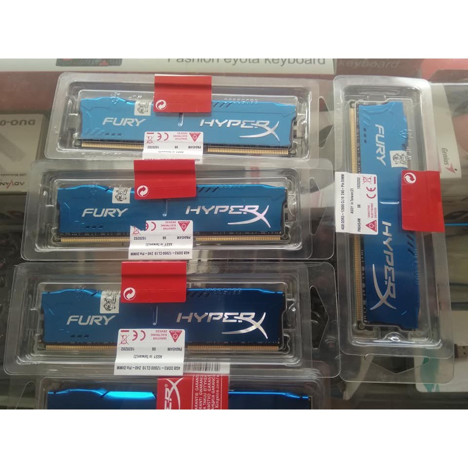 Thẻ Nhớ Ram Kingstone Hyper X 4gb - 1600 - Pc 12800 Mới