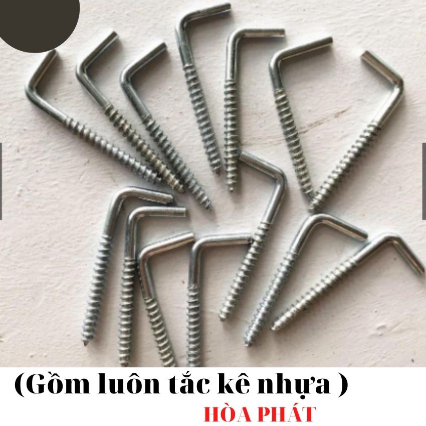 Móc treo chữ L, móc màn, móc tranh ảnh - HÒA PHÁT
