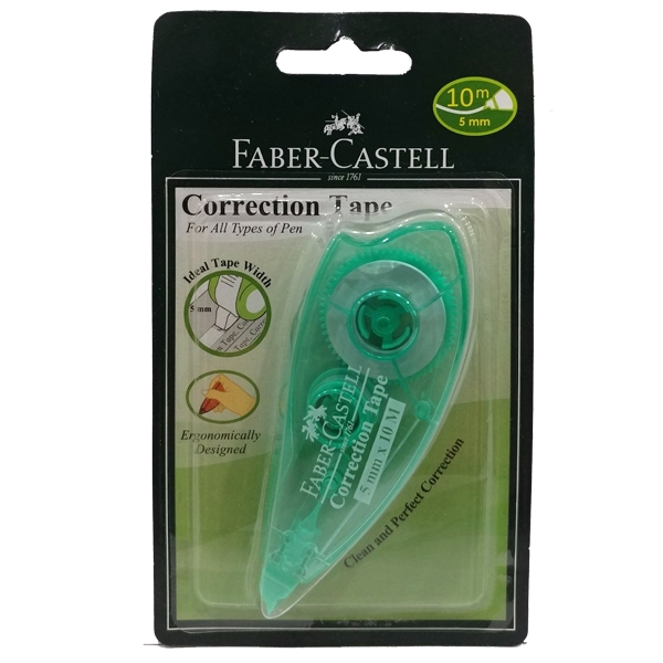 Bút Xóa Dạng Tape Gn 510 - Faber-Castell 169400 - Màu Xanh - Faber-Castell