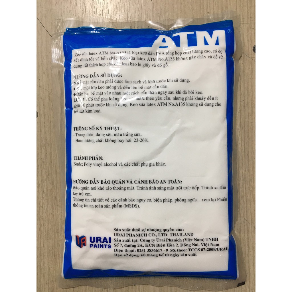 Keo sữa Latex ATM - 1kg Nguyên Liệu Làm Slime