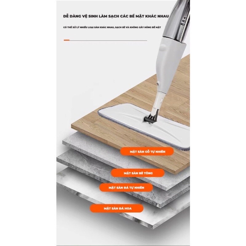 CÂY LAU NHÀ PHUN SƯƠNG