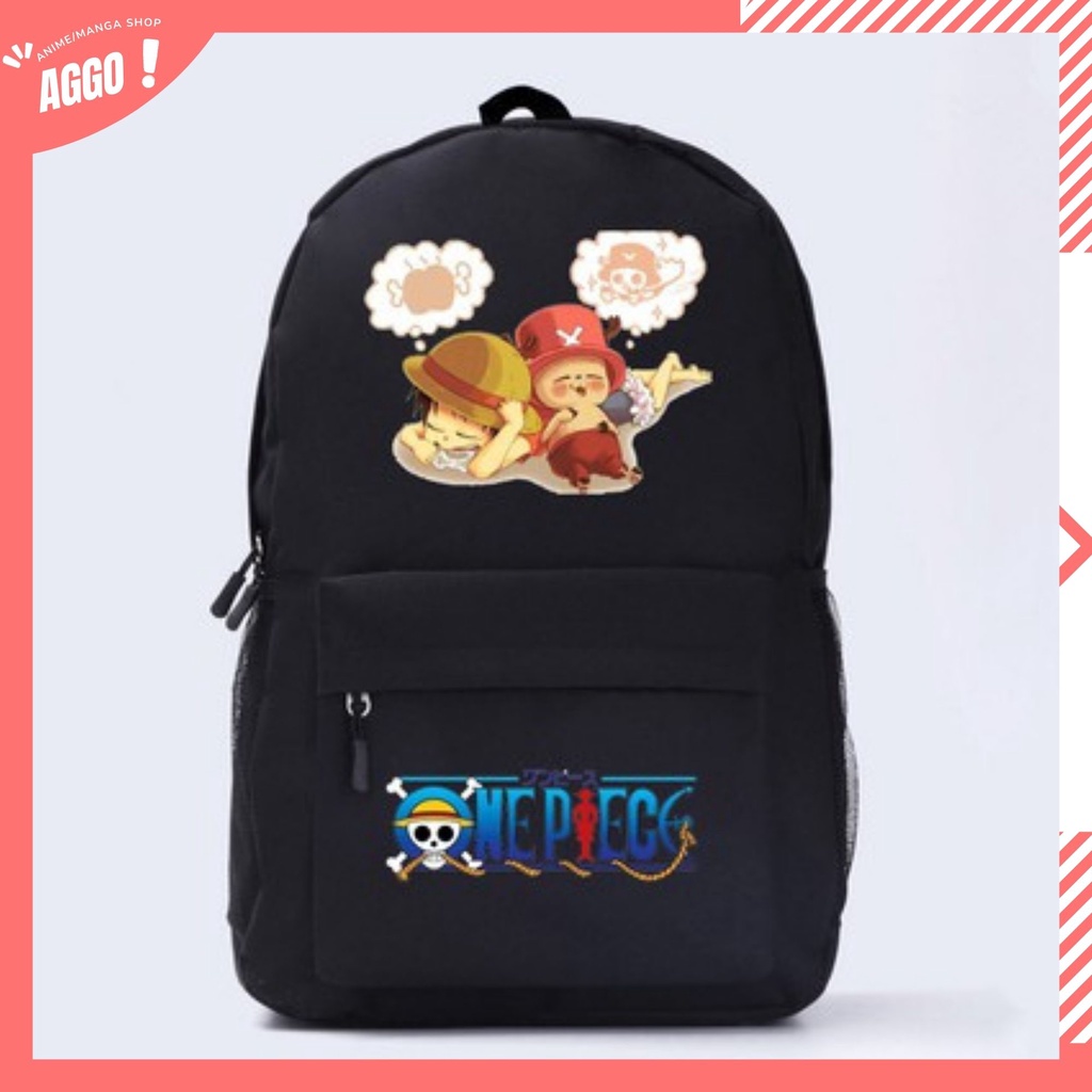 Balo Đi Học One Piece Mũ Rơm
