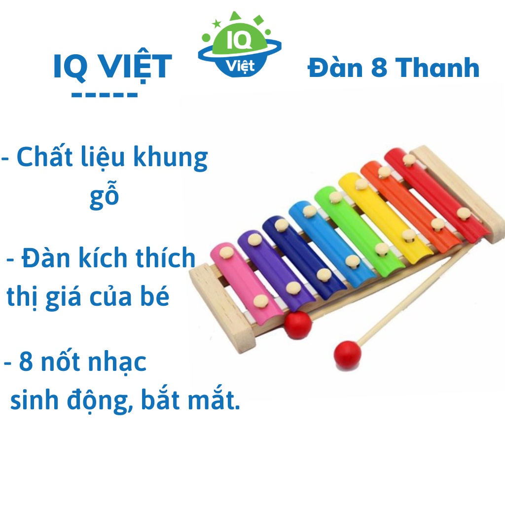 Đàn 8 Thanh Cho Bé