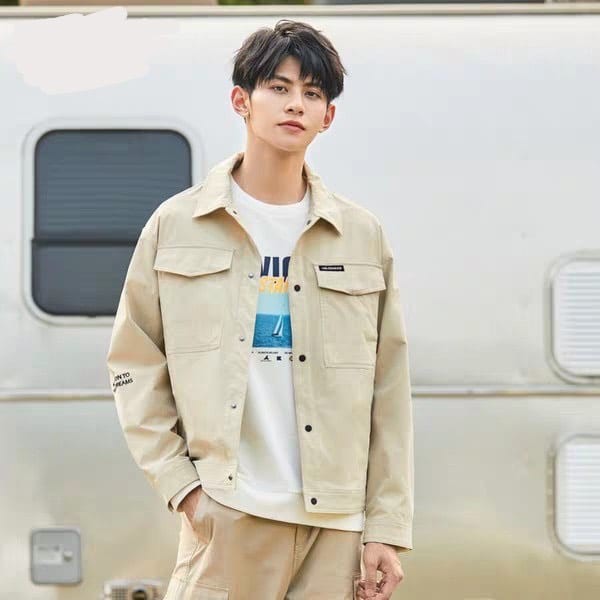 Áo khoác kaki nam phong cách Hàn Quốc April 9 | BigBuy360 - bigbuy360.vn