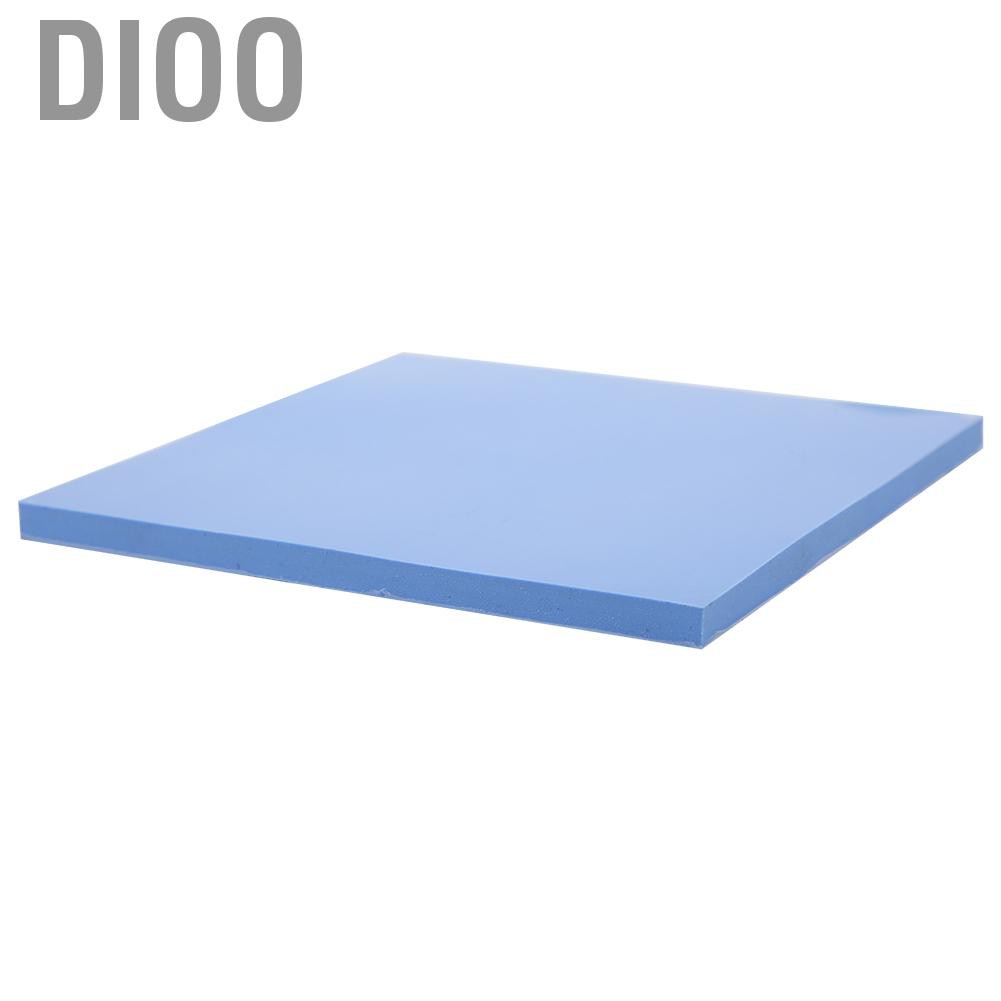 Dioo Blue Thermal Conductive Pad CPU GPU Heat Dissipation Sheet 100x100x5mm 1.5W/m-k