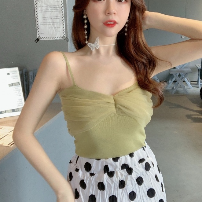 Áo hai dây hở lưng thời trang gợi cảm dành cho nữ