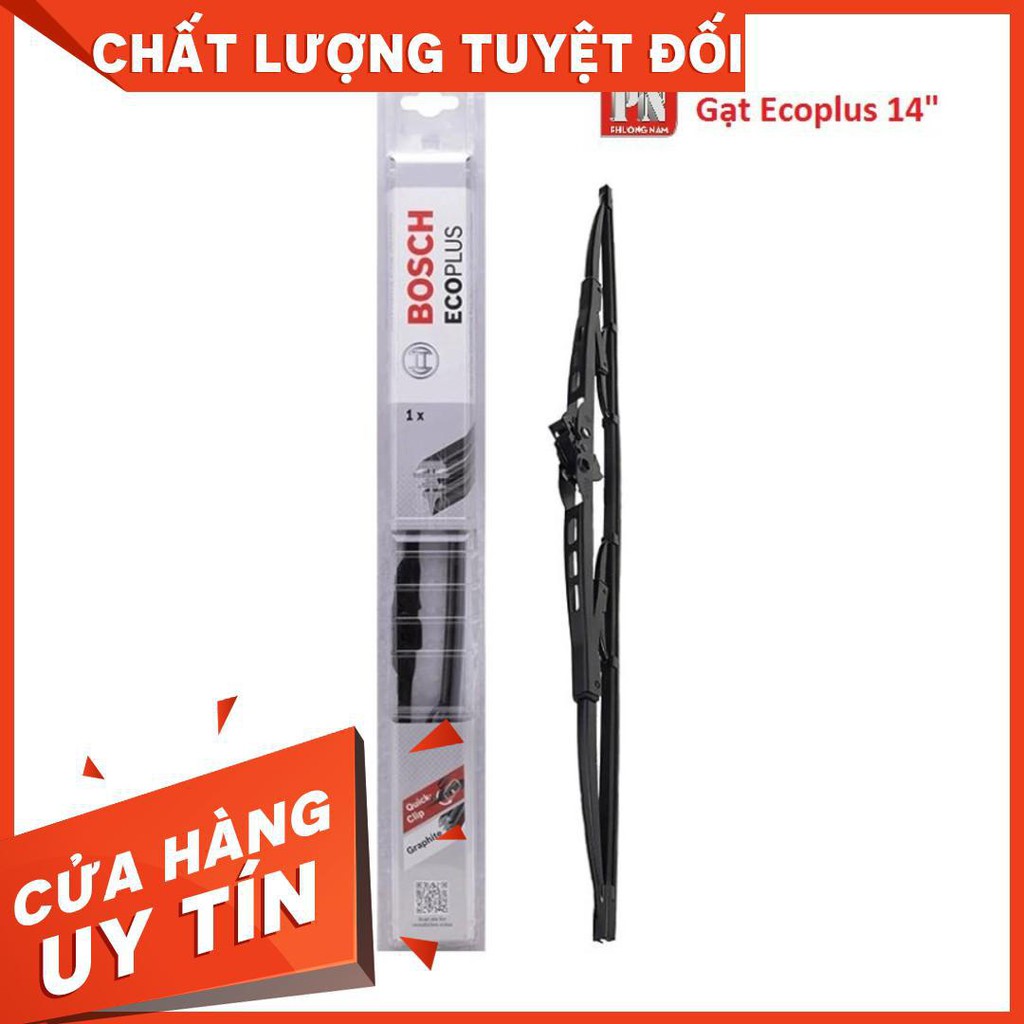 CHỔI GẠT MƯA BOSCH ECOPLUS (GẠT XƯƠNG CỨNG) - giá 1 chiếc