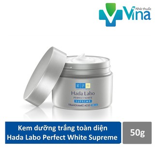 Kem dưỡng trắng toàn diện Hada Labo Perfect White Supreme Cream 50g