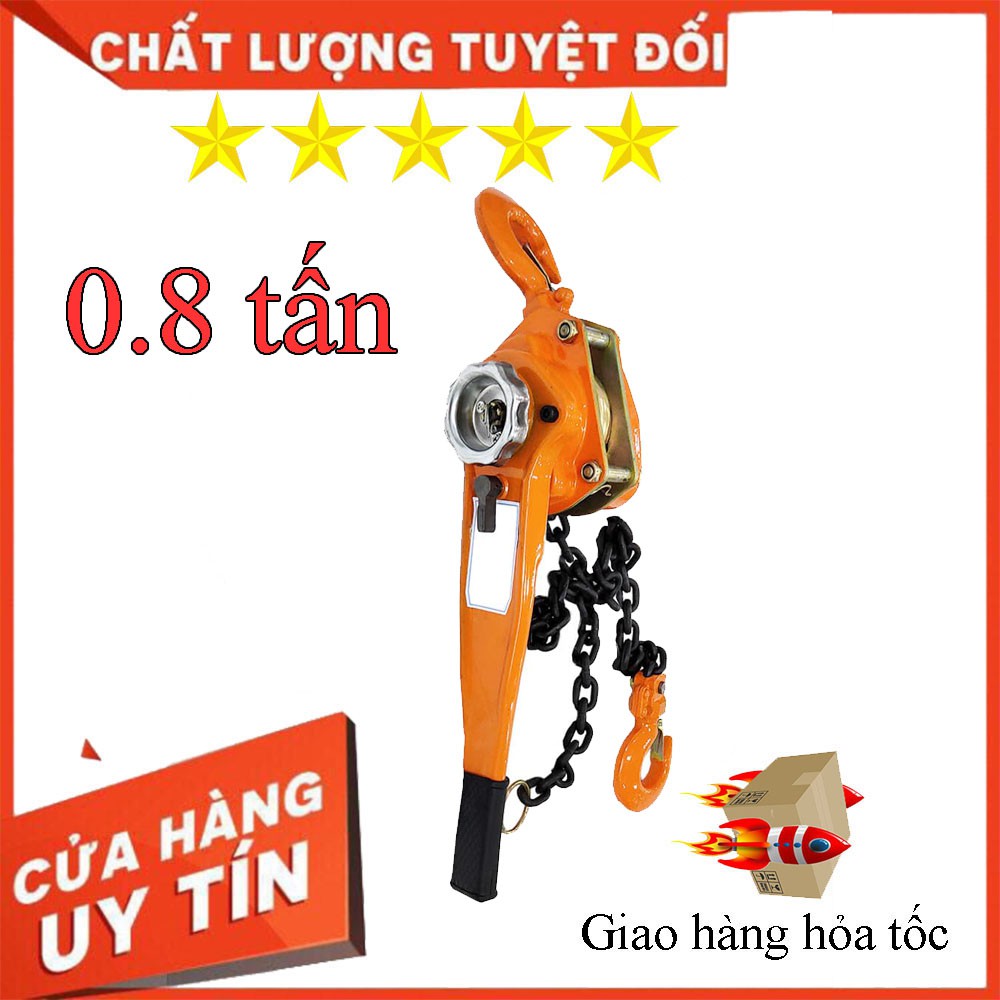 [HÀNG CHÍNH HÃNG] Pa lăng xích lắc tay NITTO 0.8t 1.5m