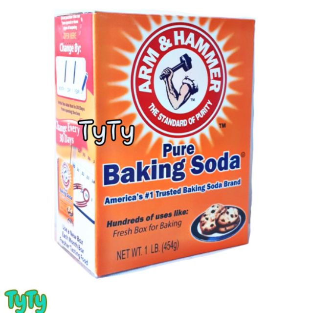 1 Hộp Baking Soda Dùng Để Làm Pizza Và Làm Trắng Răng