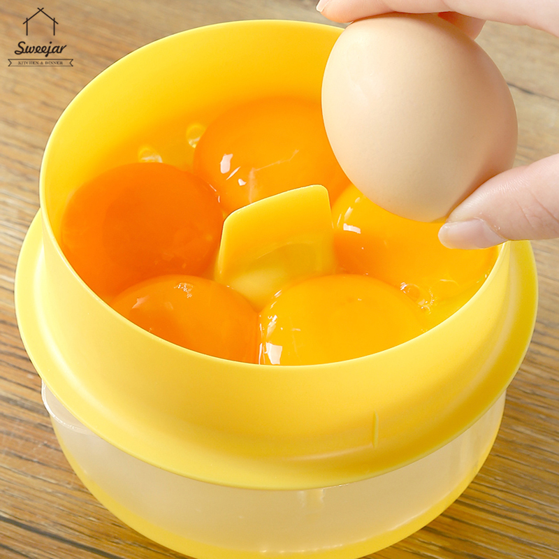 Dụng cụ tách lòng đỏ trứng SWEEJAR nhựa PP có kèm tô