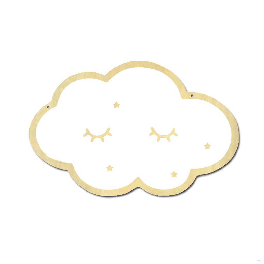 Gương Treo Tường Trang Trí Hình Đám Mây Đáng Yêu