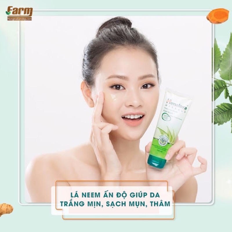 SỮA RỬA MẶT HIMALAYA NGỪA MỤN, GIẢM DẦU THỪA 150ml