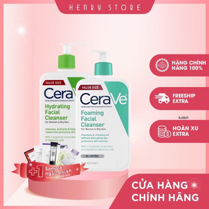 SỮA RỬA MẶT CERAVE 473ML