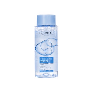 Nước Tẩy Trang L'Oreal Tươi Mát Cho Da Dầu, Hỗn Hợp 30ml Micellar Water 3-in-1 Refreshing Even For Sensitive Skin