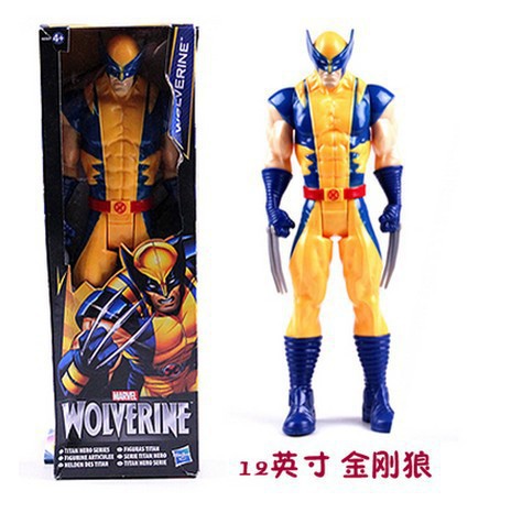 Mô hình kích thước 12 inch siêu anh hùng Marvel Wolverine Iron Man Ant Man Spider Man Venom Thor Captain America