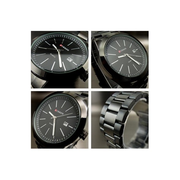 [Mã FAMAYFA2 giảm 10K đơn 50K] Đồng hồ nam Curren CR109 mặt màu đen | BigBuy360 - bigbuy360.vn