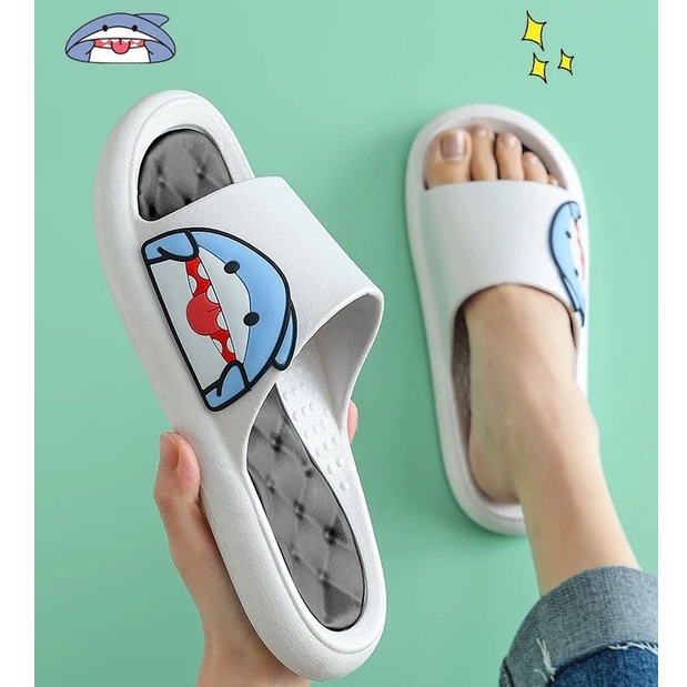 Dép nữ quai ngang hình thú siêu cute , chống trơn trượt hót 2022