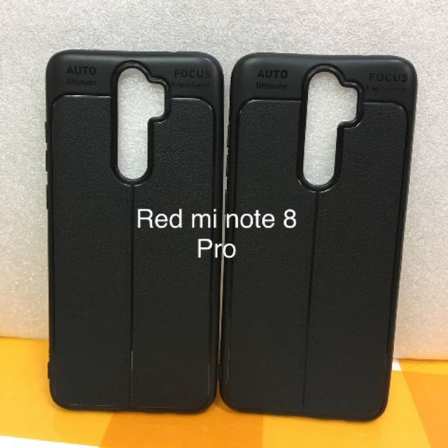 Ốp dẻo Chống sốc Autofocus Xiaomi Redmi Note 8 Pro vân giả da