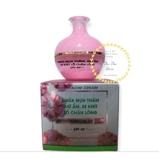 Kem miền thảo mộc ngăn ngừa mụn thâm trắng da