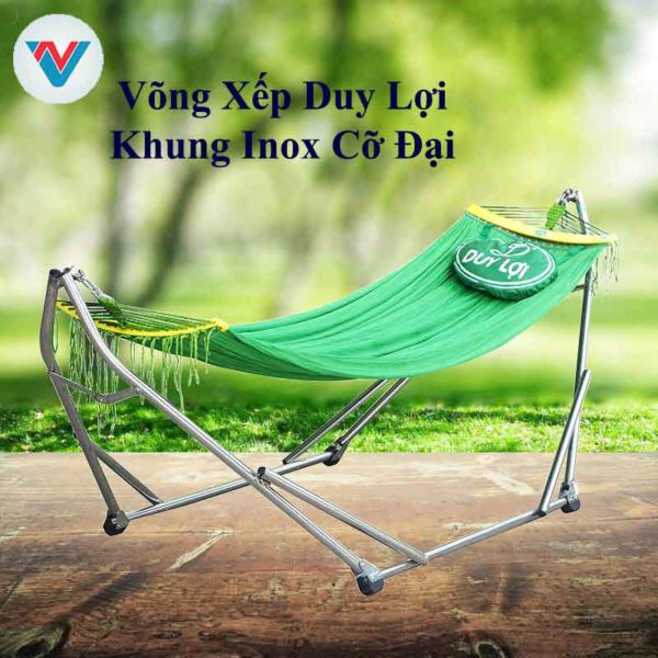 Võng Xếp Duy Lợi Inox Cỡ Lớn