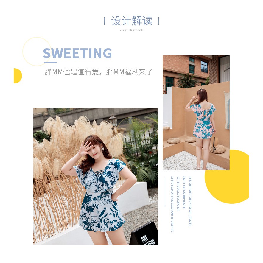 [Hàng Có sẵn][Có video ảnh thật] Bộ Bơi Đi Tắm Biển Nữ Bikini 1 mảnh người béo BIGSIZE  BKN36 bộ bơi đi biển | BigBuy360 - bigbuy360.vn