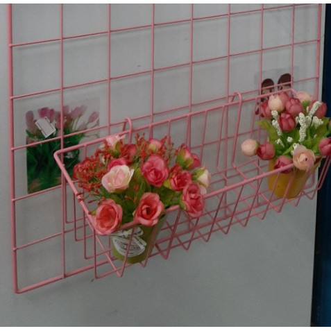 Lưới sắt mầu hồng cao cấp 40 x 60cm