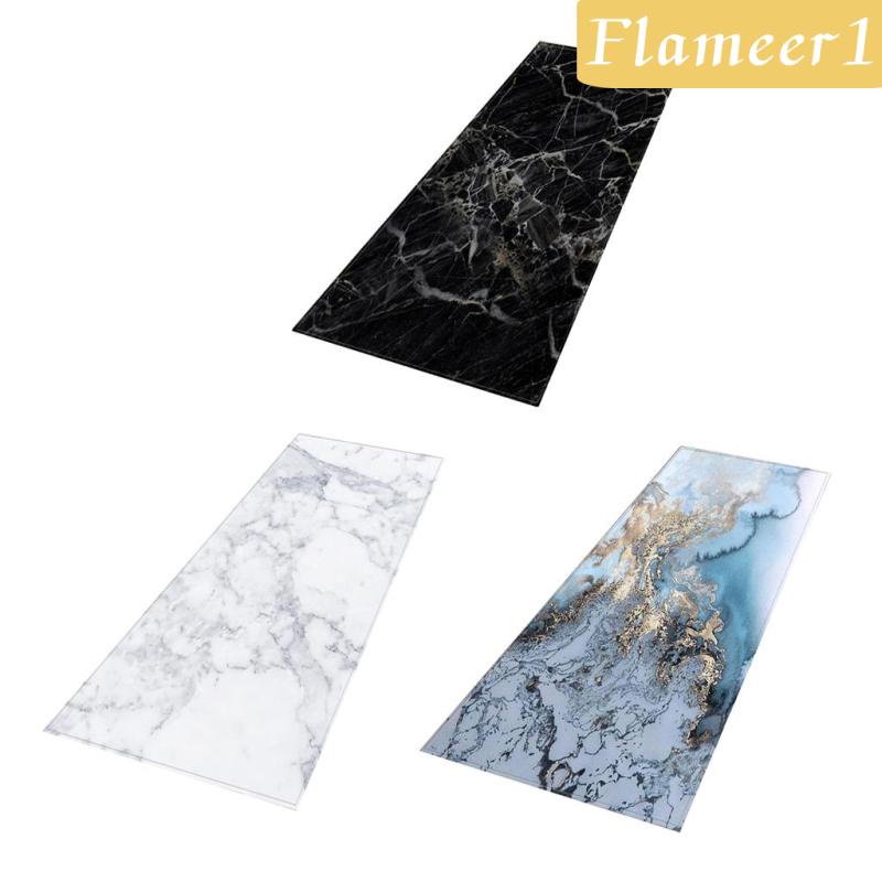 [Flameameer1] Thảm Lót Sàn Hành Lang / Phòng Ngủ Họa Tiết Cẩm Thạch Kích Thước A_40x120cm