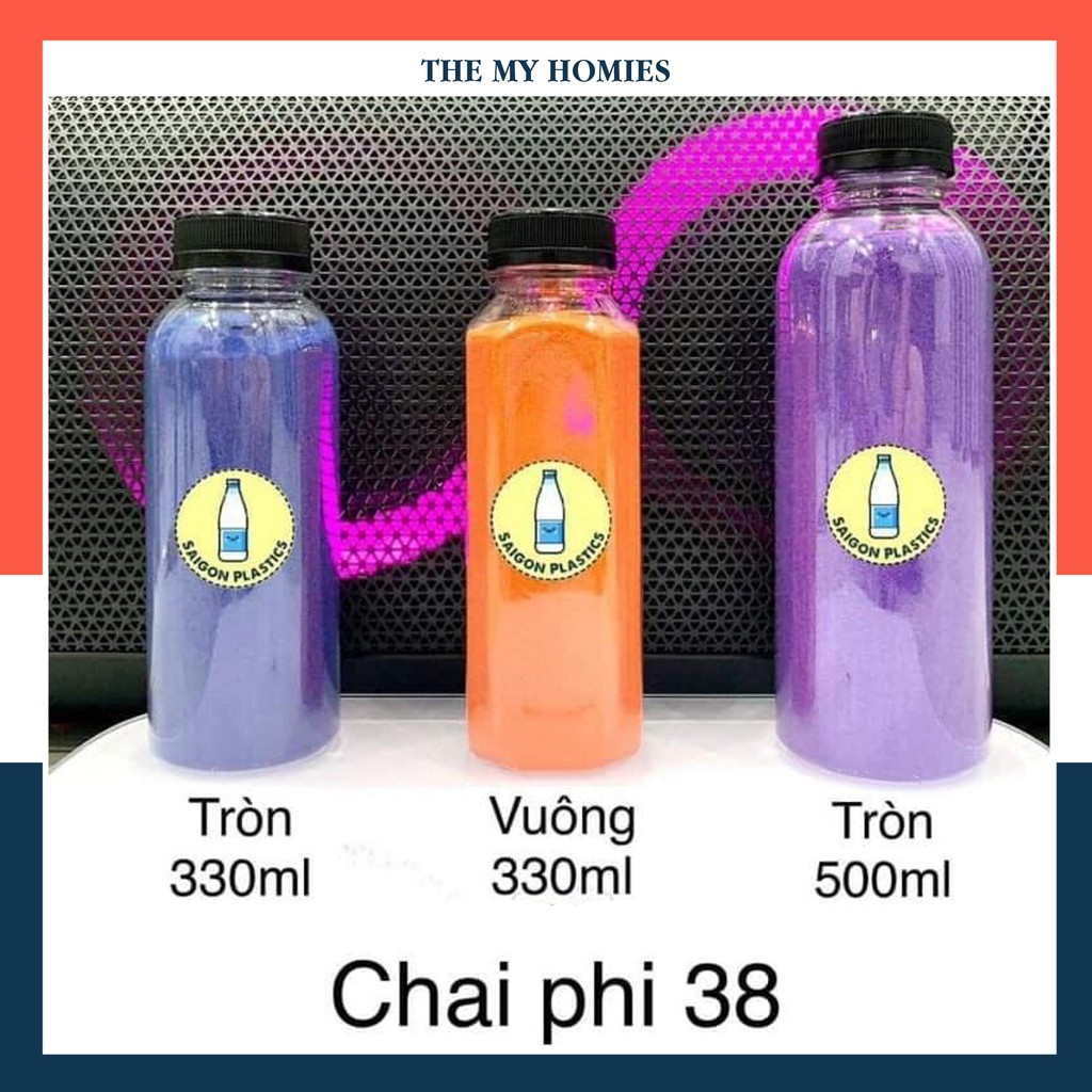 Chai nhựa 330ml cổ rộng fi38 đựng sữa hạt | BigBuy360 - bigbuy360.vn