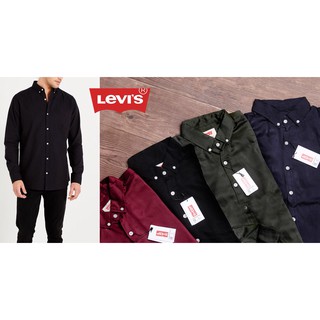 Sơ mi Lụa Levis Đen - Có Big size
