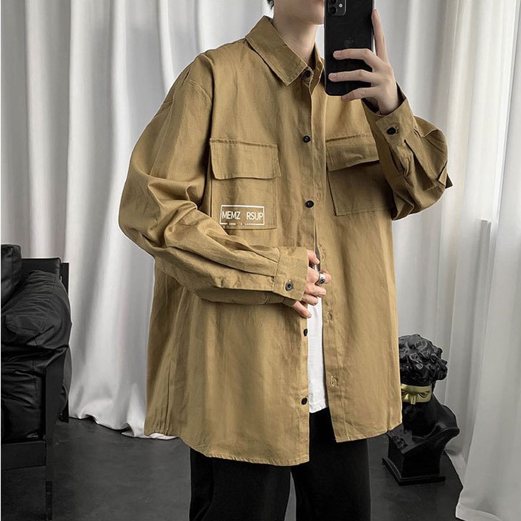 Áo Sơ Mi Dài Tay COPPER KETTLE, Kiểu Dáng Công Sở Style Hàn Quốc