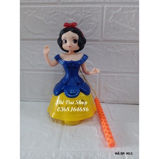 Lồng đèn trung thu công chúa nhạc đèn [Tặng pin]