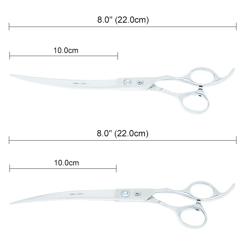 Kéo cắt tỉa lông thú cưng MEISHA B0041A bằng thép 8.0"