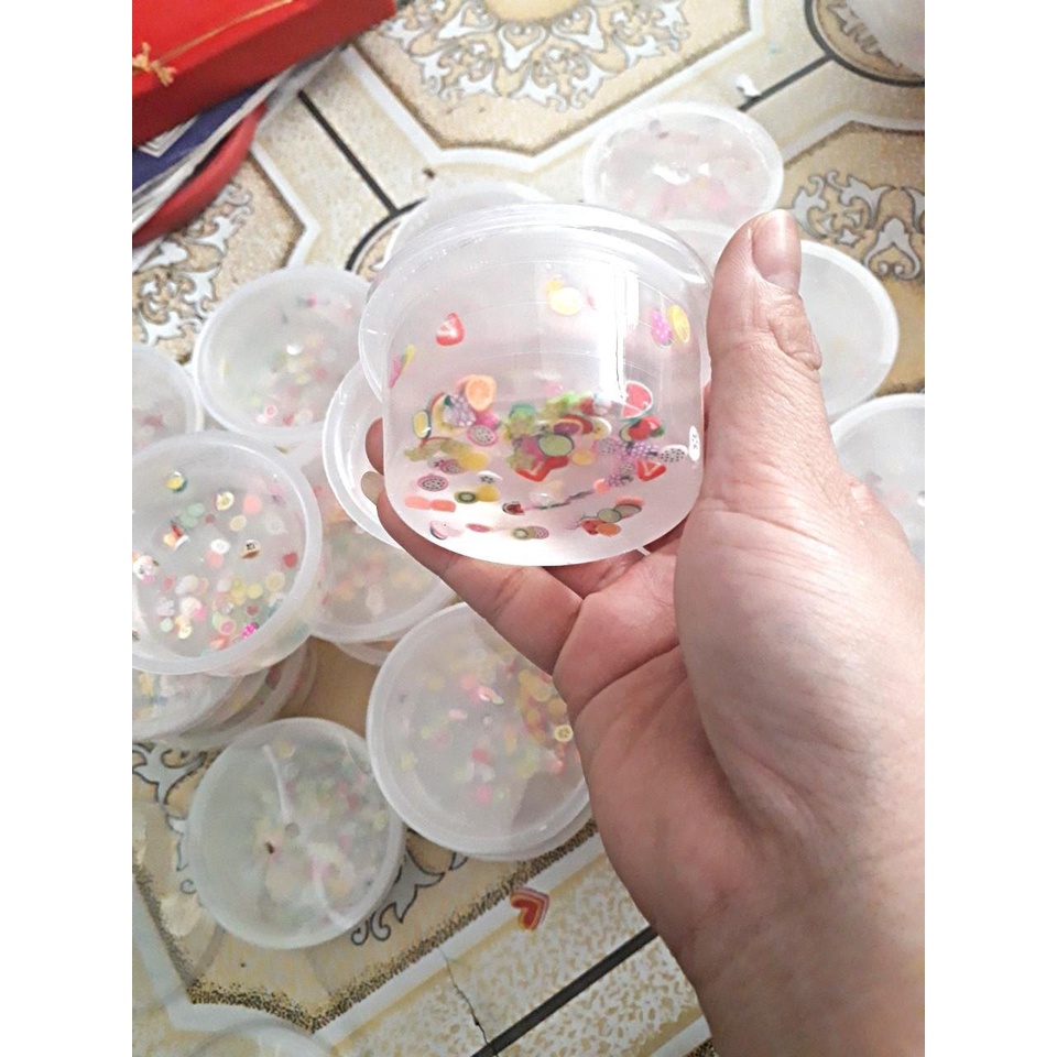 Trái cây cắt lát mỏng- Nail lát trái cây trang trí dán móng, chơi slime- Túi 20g lát trái cây