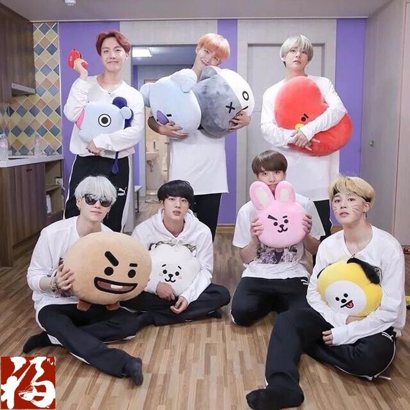 Thú Nhồi Bông Bt21 Tata Shooky Rj Dễ Thương 84224207