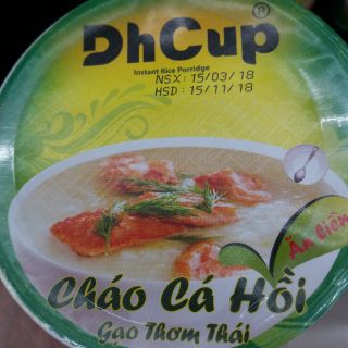 Cháo cá hồi ăn liền DhCup ly 45g