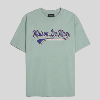 Áo thun Retro Franky - Mint/Purple Blue