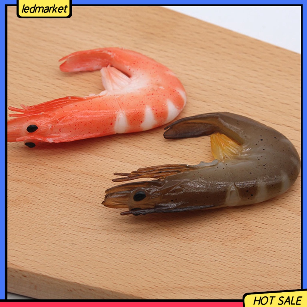 Mô Hình Con Tôm Hùm Màu Sắc Tươi Sáng Dùng Để Trang Trí Nhà Búp Bê